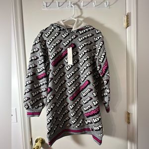 Marc Jacobs Kids' Love Print Sweat Dress SIZE 12+ /156
